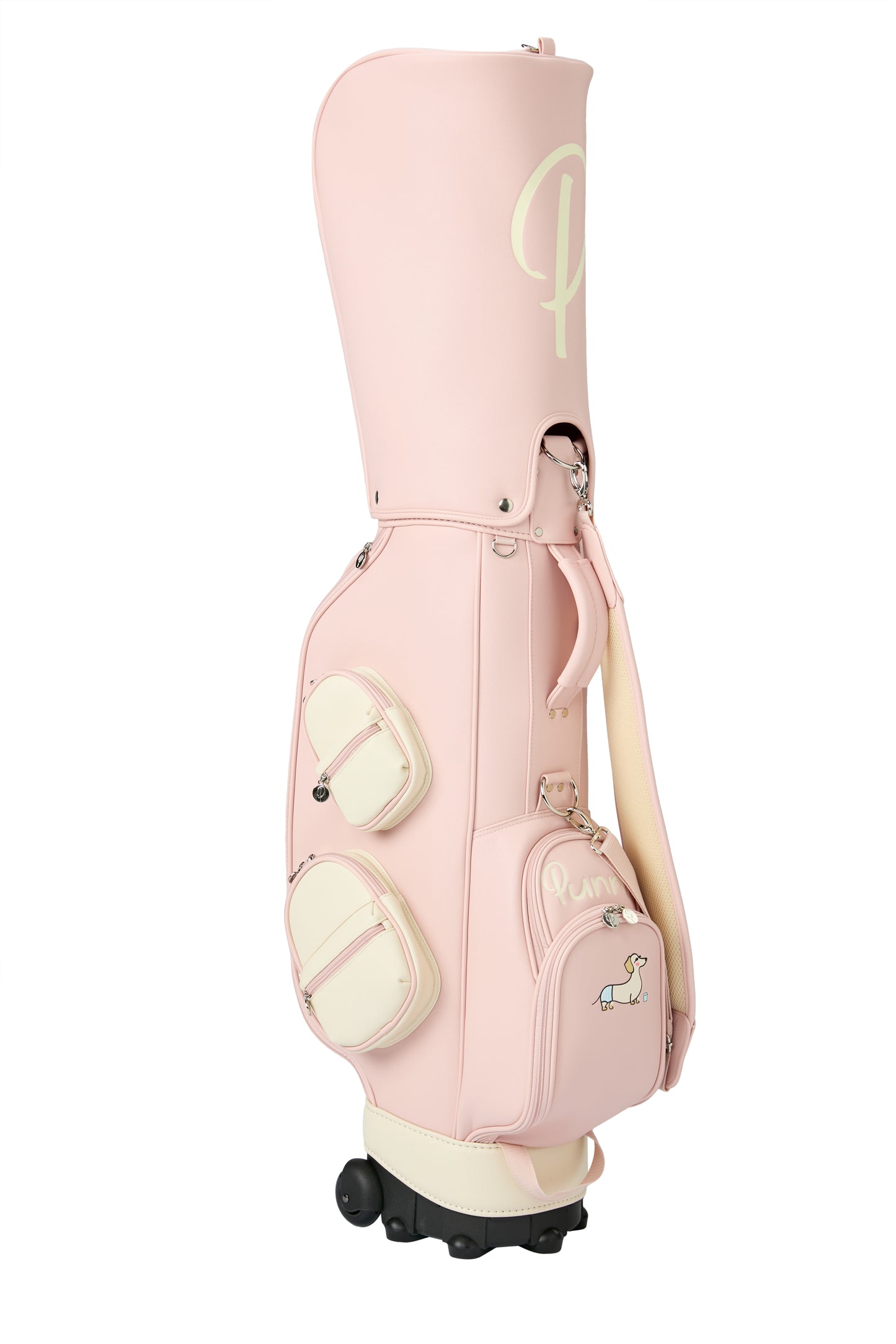 Pink cart bag