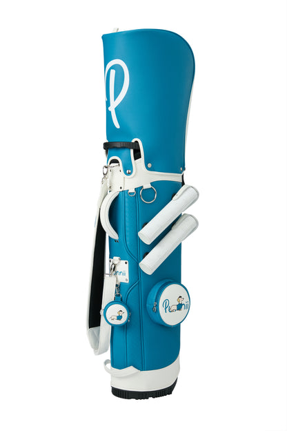 Blue stand bag