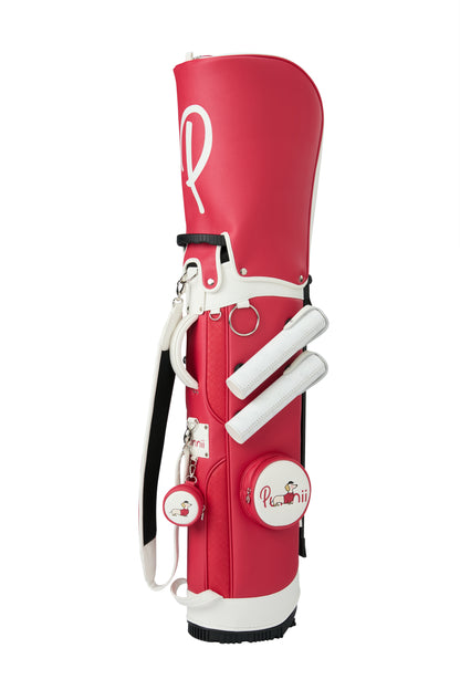 Red stand bag