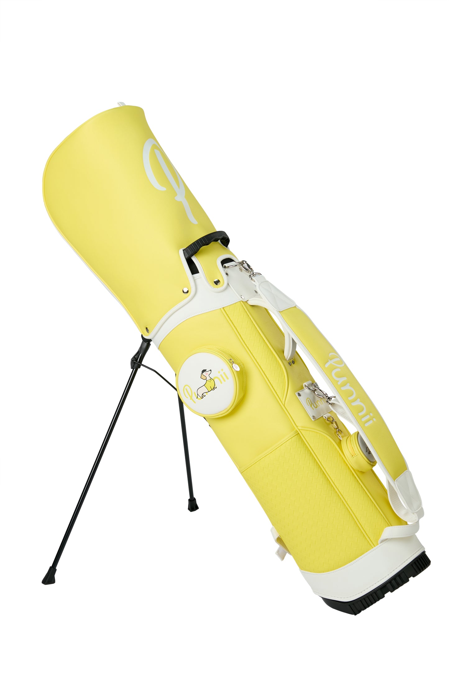 Yellow stand bag