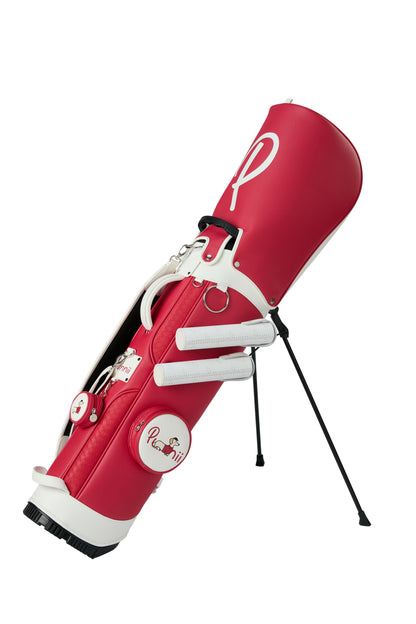 Red stand bag