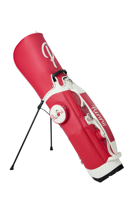 Red stand bag