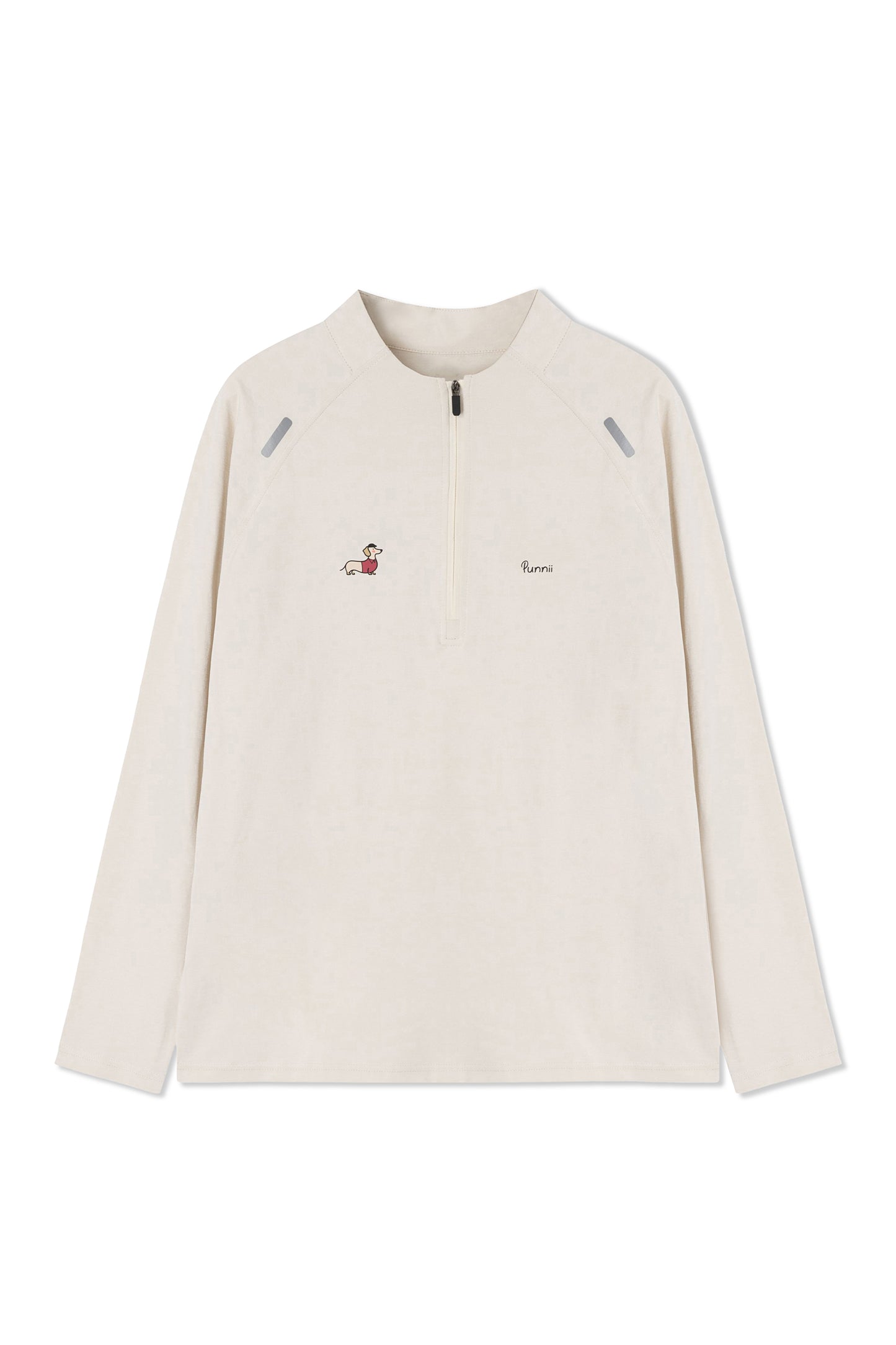 Quick-drying zip-up sweatshirt