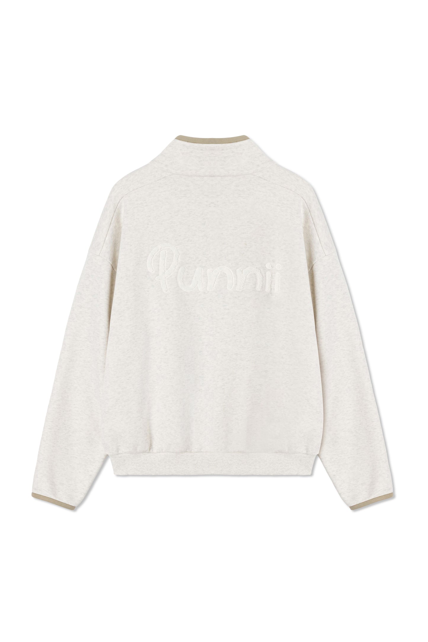 Zippered color-blocked jacket