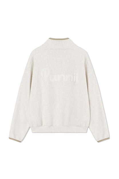 Zippered color-blocked jacket