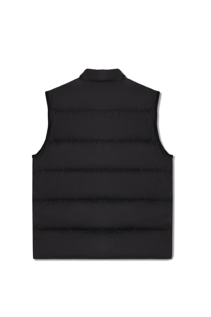 Black down vest