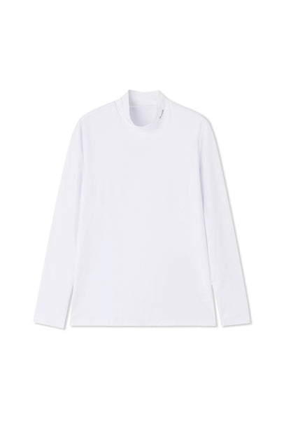 High-neck base layer sweatshirt