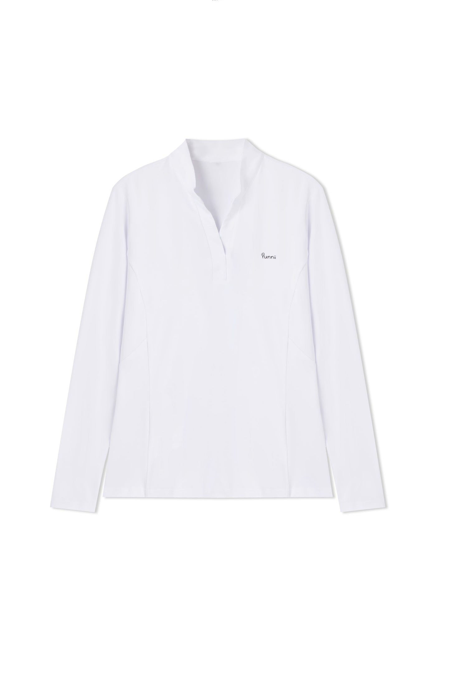 Quick-drying V-neck long-sleeved shirt
