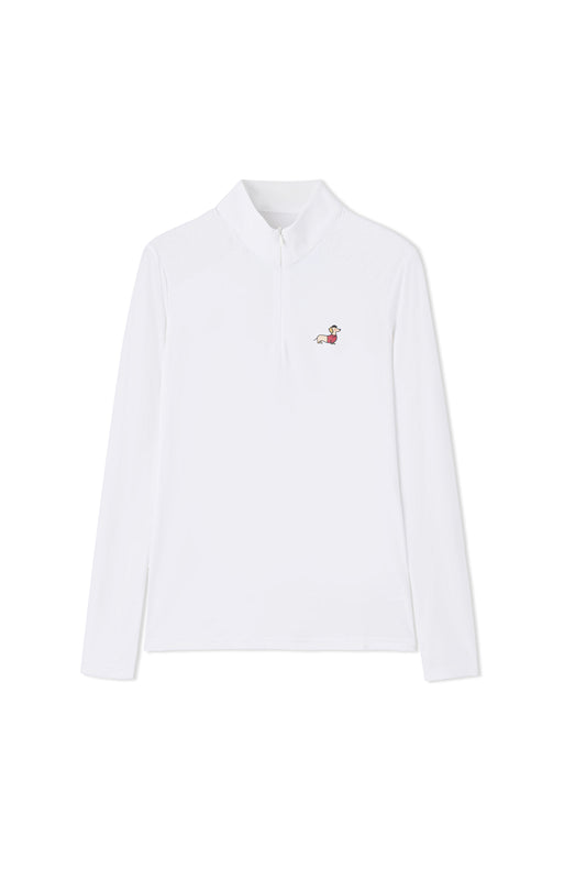 Stand-up collar quick-drying long sleeves