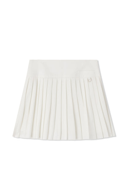 pleated skirt