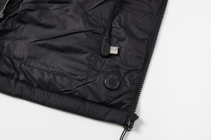 Heated Down Vest (Black)
