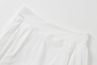 Quick-Dry Sports Skirt (White)