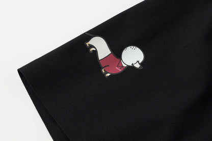 Men's Quick-Dry Sleeve Polo (Black)