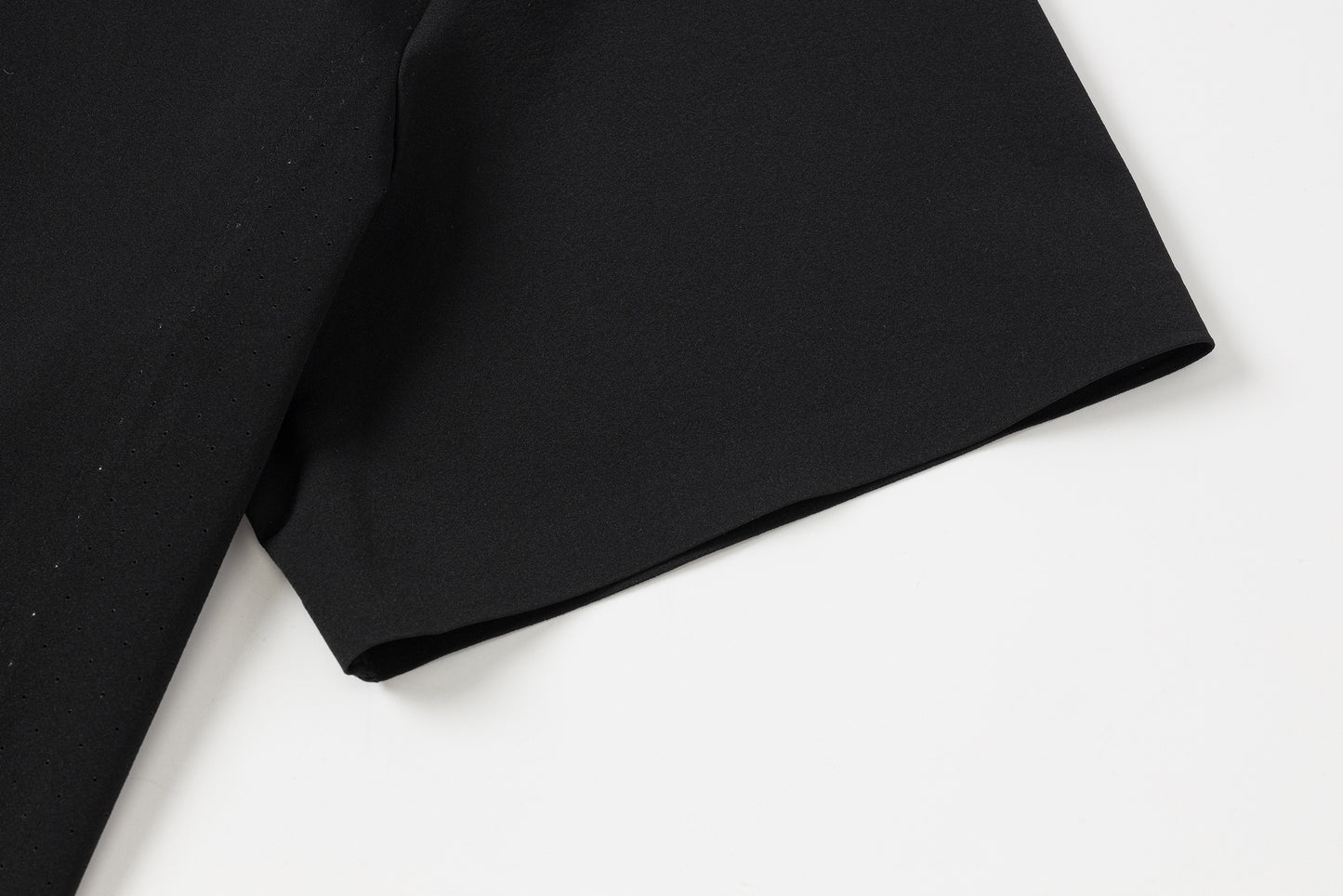Men's Quick-Dry Sleeve Polo (Black)