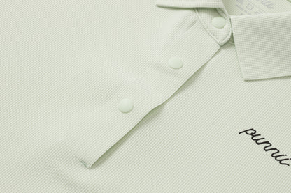 Quick-dry sleeve tag polo for women