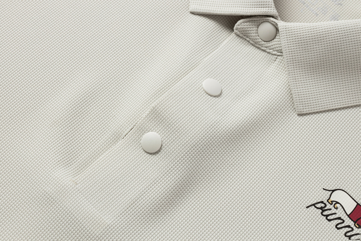 Waffle Golf Polo for Men