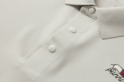 Waffle Golf Polo for Men