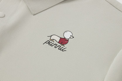 Waffle Golf Polo for Men