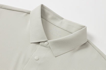 Waffle Knit Men's Tennis Polo