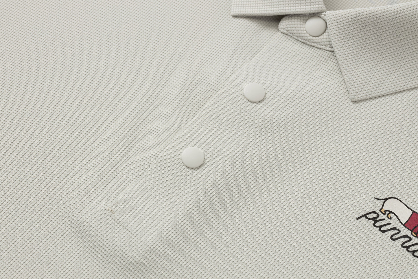 Waffle Knit Men's Tennis Polo