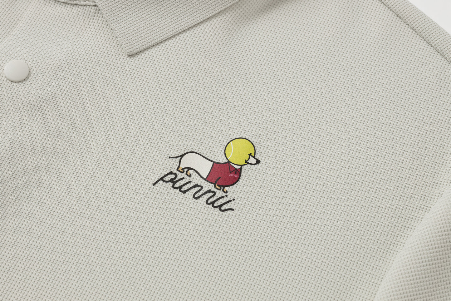 Waffle Knit Men's Tennis Polo