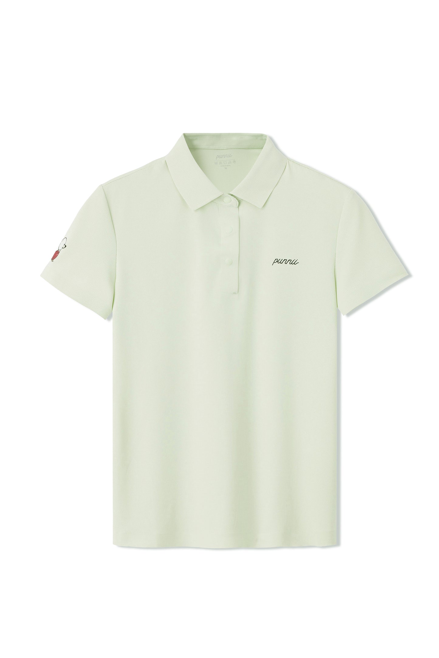 Quick-dry sleeve tag polo for women