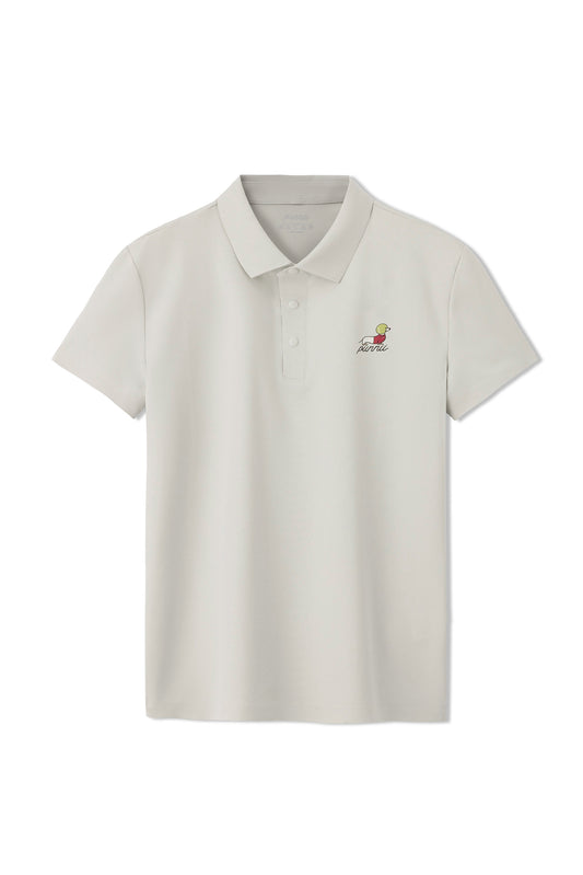Waffle Knit Men's Tennis Polo