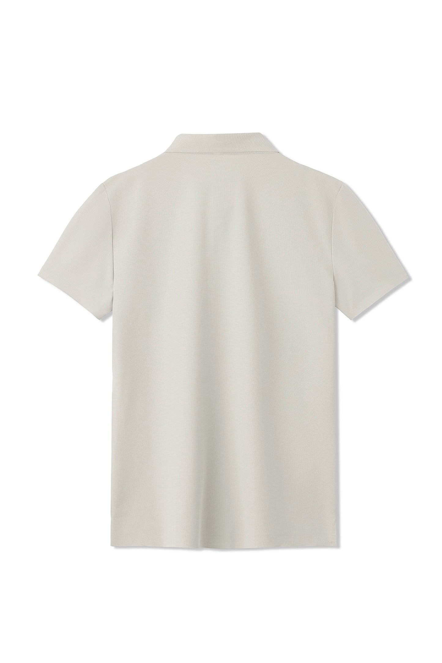 Waffle Knit Men's Tennis Polo