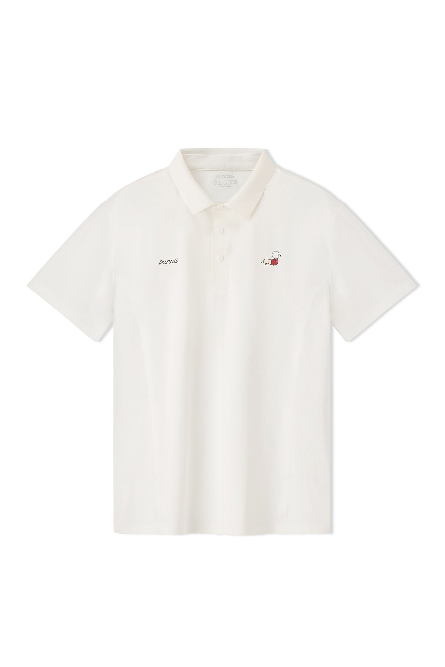 Men's Quick-Dry Polo Shirt (White)