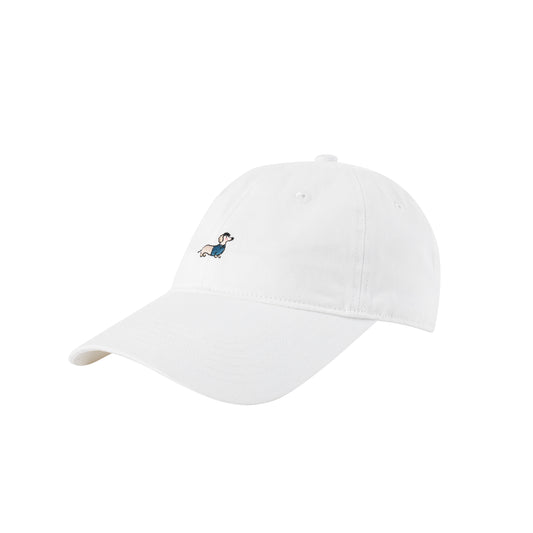 White baseball cap