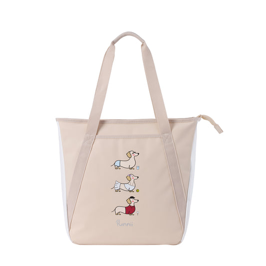 Khaki Tennis Tote Bag