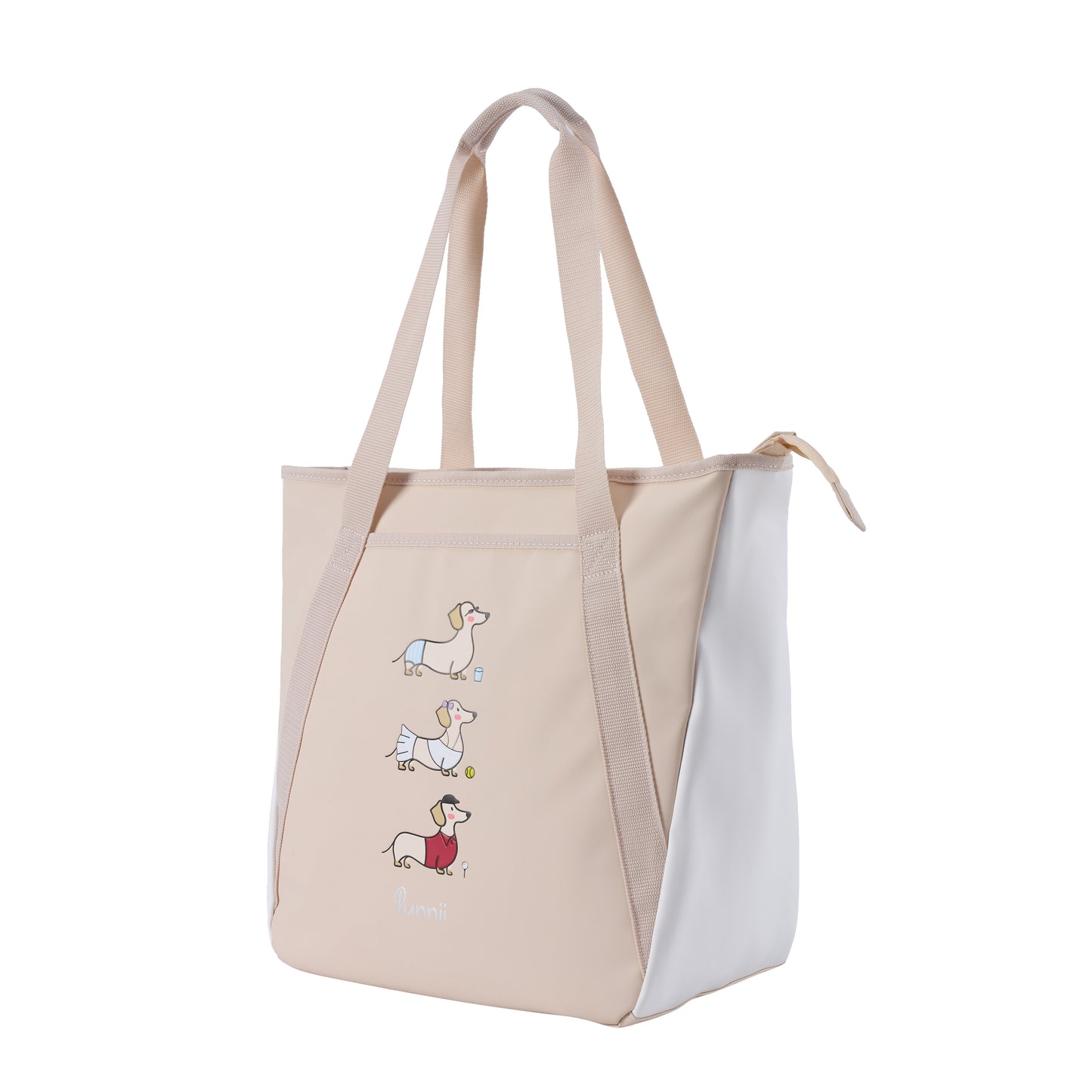 Khaki Tennis Tote Bag
