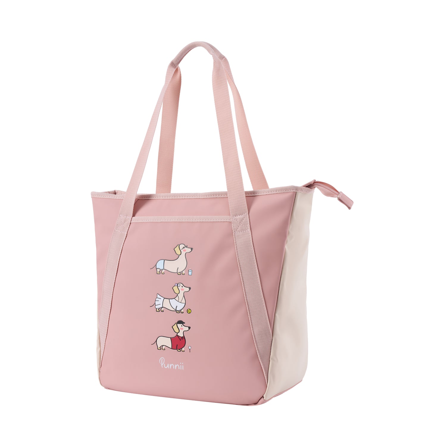 Pink tennis tote bag